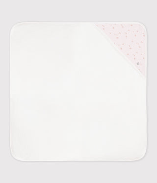 BABY UNISEX SQUARE ORGANIC COTTON BATH WRAP