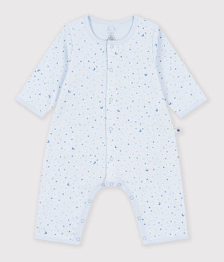 BABY UNISEX FOOTLESS ORGANIC COTTON BODYJAMAS PRINTED WITH STARS