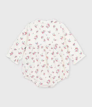 BABY GIRL'S COTTON ROMPERS