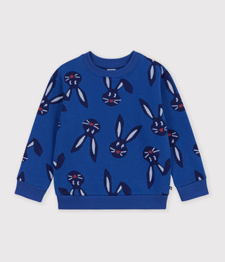 BOY'S ANIMAL PRINT ORGANIC COTTON SWEATSHIRT