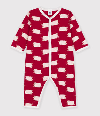 BABY UNISEX COTTON FOOTLESS SLEEPSUIT
