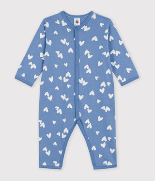 BABY UNISEX COTTON FOOTLESS SLEEPSUIT