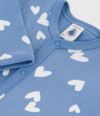 BABY UNISEX COTTON FOOTLESS SLEEPSUIT