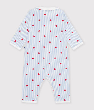 BABY UNISEX COTTON FOOTLESS SLEEPSUIT