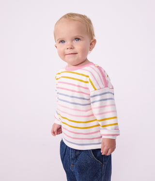 BABY GIRL'S COTTON BRETON TOP
