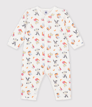 BABY UNISEX COTTON FOOTLESS SLEEPSUIT
