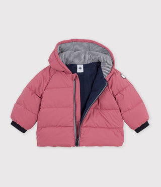 BABY GIRL'S POLYESTER PUFFER JACKET