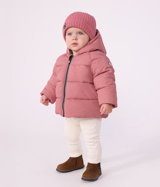 BABY GIRL'S POLYESTER PUFFER JACKET