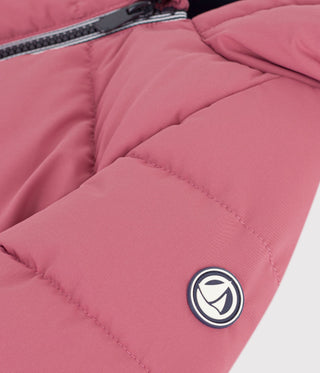 BABY GIRL'S POLYESTER PUFFER JACKET