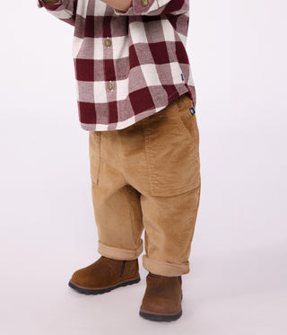 BABY BOY'S CORDUROY TROUSERS
