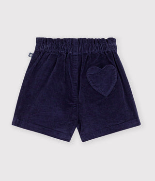 BABY GIRL'S CORDUROY SHORTS