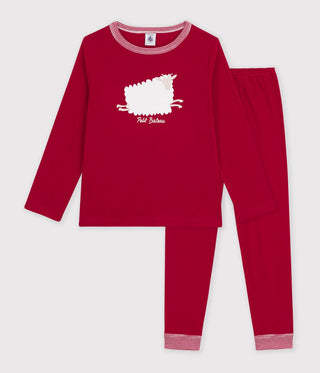 BOY'S PATTERNED ORGANIC COTTON PYJAMAS