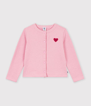 GIRL'S COTTON CARDIGAN