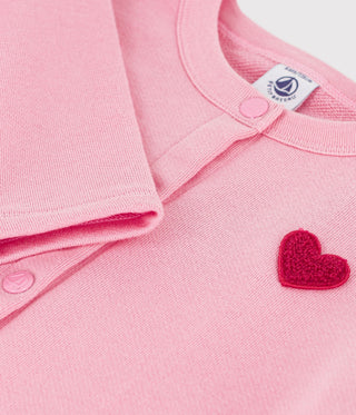 GIRL'S COTTON CARDIGAN