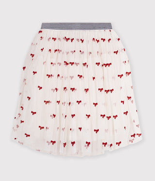 GIRL'S LONG SKIRT IN TULLE