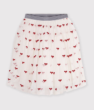 GIRL'S LONG SKIRT IN TULLE