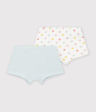 GIRL'S COTTON SHORTIES -2-PACK