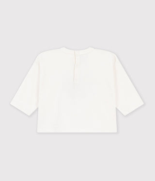 BBABY BOY'S LONG-SLEEVED ORGANIC COTTON T-SHIRT WITH A MOTIF