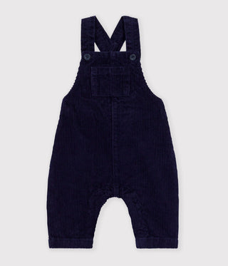 BABY LONG-LEG DUNGAREES IN CORDUROY