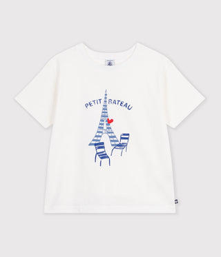 BOY'S ORGANIC COTTON SHORT-SLEEVED PRINTED T-SHIRT