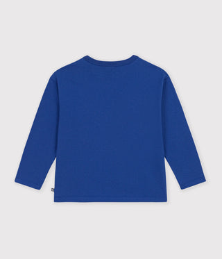 BOY'S LONG-SLEEVED PATTERNED T-SHIRT
