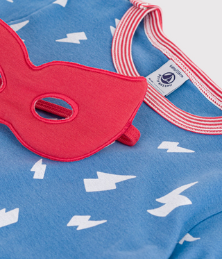 BOY'S ORGANIC COTTON PYJAMAS (SUPERHERO, GLOW IN THE DARK)