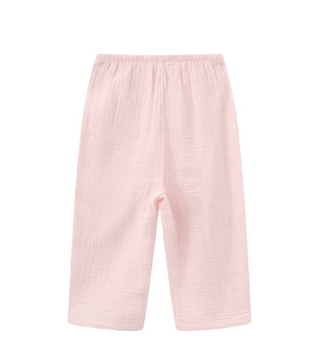 BABY GIRL'S COTTON JOGGERS