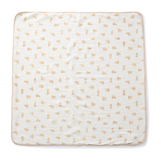 BABY UNISEX BEAR PRINT BLANKET