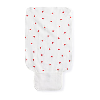 NEWBORN BABY UNISEX ORGANIC COTTON BURP CLOTH - 3-PACK