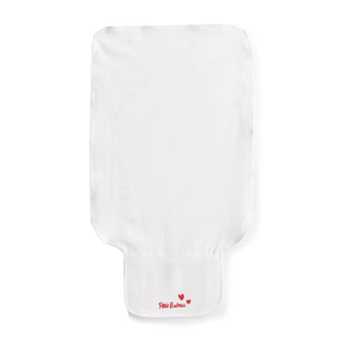 NEWBORN BABY UNISEX ORGANIC COTTON BURP CLOTH - 3-PACK
