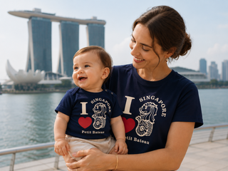 SINGAPORE EXCLUSIVE BABY COTTON T-SHIRT