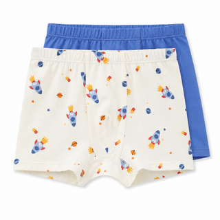 BOY'S COTTON BOXERS - 2-PACK
