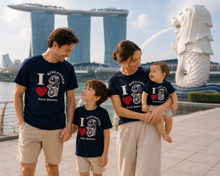 SINGAPORE EXCLUSIVE BABY COTTON T-SHIRT
