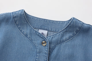 BOY'S TENCEL SHORT SLEEVES SHIRT
