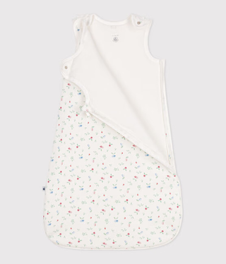 NEWBORN BABY GIRL'S ORGANIC COTTON SLEEPING BAG