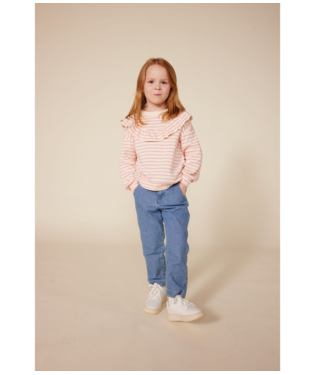 GIRLS' TUBE KNIT SWEATSHIRT