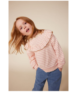 GIRLS' TUBE KNIT SWEATSHIRT