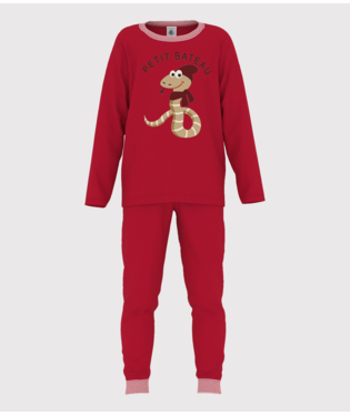 CHILDREN'S COTTON PYJAMAS WITH YEAR OF SNAKE PRINT (CNY CAPSULE)