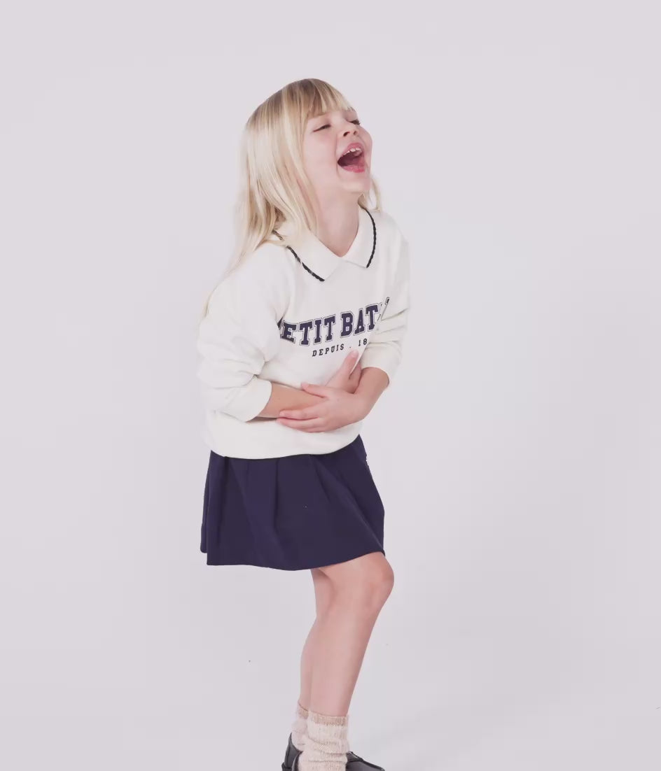 CHILDREN'S PRINTED COTTON SWEATSHIRT