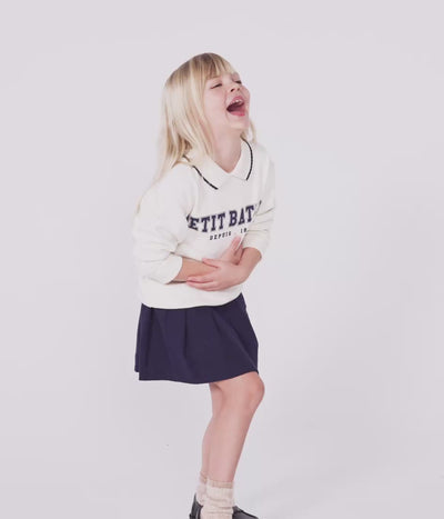 CHILDREN'S PRINTED COTTON SWEATSHIRT