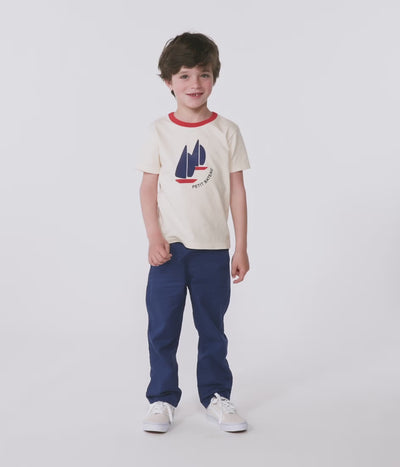 BOY'S COTTON T-SHIRT