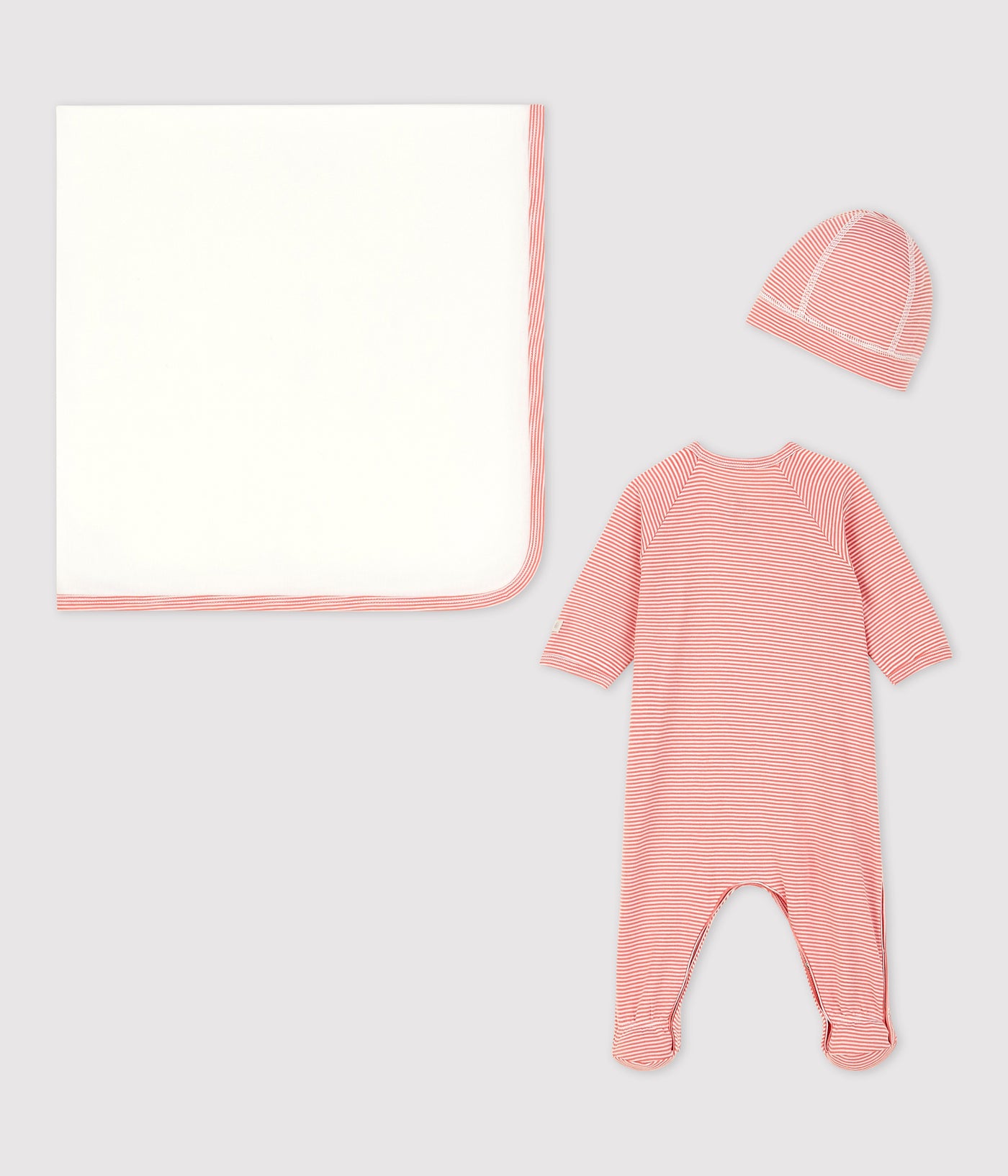 BABIES' ORGANIC COTTON CLOTHING - 3-PACK
