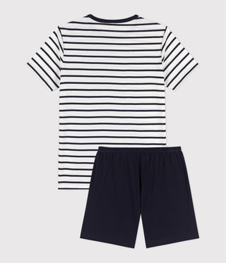 TEENAGE BOY'S ORGANIC COTTON PYJACOURT SLEEP AND LOUNGEWEAR