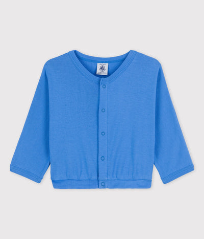 BABIES' COTTON CARDIGAN WITH BATWING SLEEVES