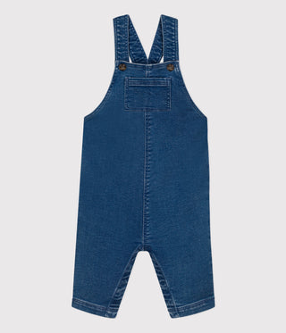 BABY BOY'S ORGANIC COTTON DENIM DUNGAREES