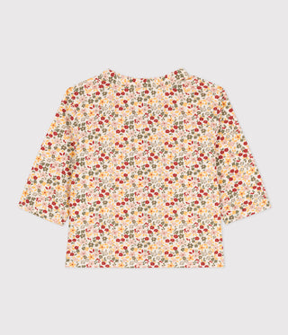 BABIES' PATTERNED POPLIN SHIRT
