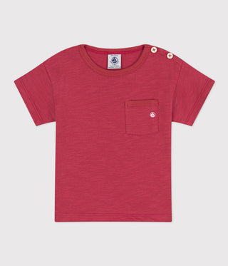 BABY BOY'S SHORT-SLEEVED COTTON JERSEY T-SHIRT